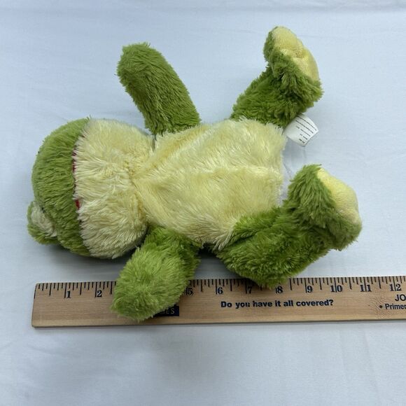 Kelly Toy Green Frog Plush Puppet 8" Soft Stuffed Animal Play - Picture 8 of 9